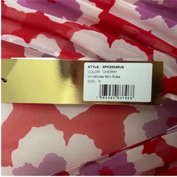 NWT Patbo Windflower Floral Mini Robe Dress - Picture 6 of 8